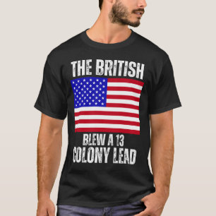 T-shirt Drôle, Les Britanniques Ont Blessé Un Chef De 13 C