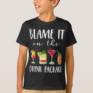 T-shirt Drôle Les Dons De Croisière Le Blâment Sur Le Forf