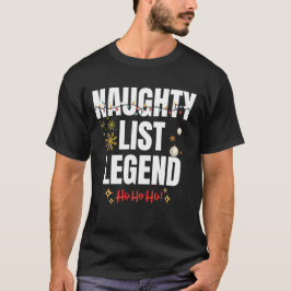 T-shirt Drôle liste de coquins