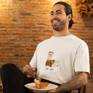 T-shirt Drôle Llama Turquie Thanksgiving