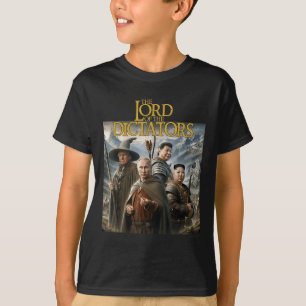 T-shirt Drôle Lord Dictatures Anti Poutine Trump Kim Jong-