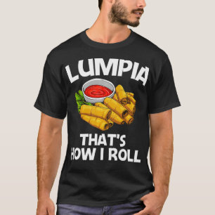 T-shirt Drôle Lumpia Cadeau Pour Hommes Pinoy Filipino Foo
