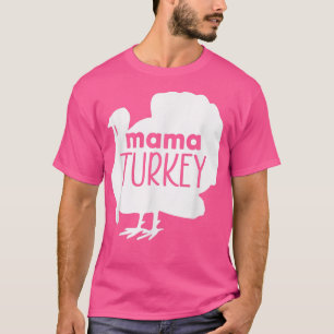 T-shirt Drôle Mama Turquie Thanksgiving Famille correspond