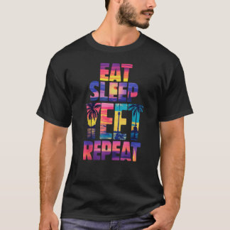 T-shirt Drôle Manger Sleep Yeet Répéter Vintage Yeet été