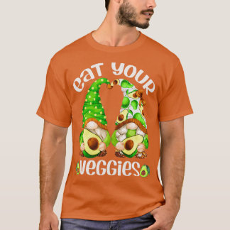 T-shirt Drôle Mangez Votre Légume frais Avocado