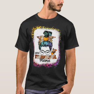 T-shirt Drôle Mangue Un Thankful Mama Automne Que