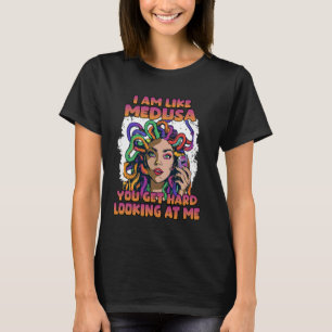 T-shirt Drôle Medusa Gorgon Halloween T Serpent Cheveux Me