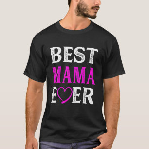 T-shirt Drôle Meilleure Maman Jamais Correspondant Valenti