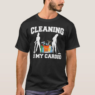 T-shirt Drôle Ménage Ménage Cadeau Hommes Femmes Cool Ca