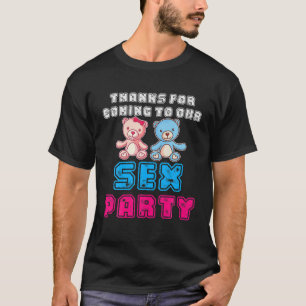 T-shirt Drôle Merci Révélateur De Genre Pour Être Venu À N