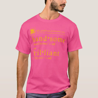 T-shirt Drôle Mes pronoms préférés sont Beau Génial