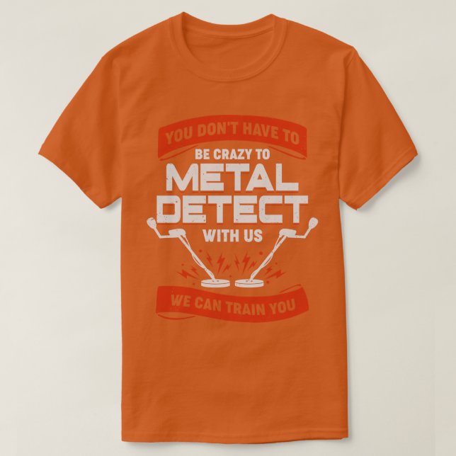 T-shirt Drôle Metal Détection Team Detectorist Cadeau (Design devant)