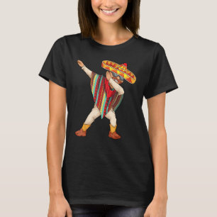T-shirt Drôle Mexicaine Poncho Cadeaux Hommes Femmes Cool