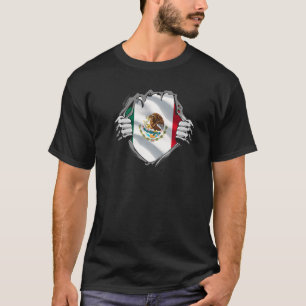 T-shirt Drôle Mexique Pays Drapeau Amérique du Nord