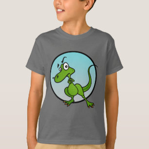 T-SHIRT DRÔLE MIGNON DE GRAPHIQUE DE DINOSAURE