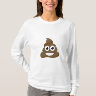 T-shirt Drôle mignon Poop Emoji