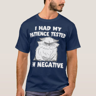 T-shirt Drôle Mignonne Amoureux des chats J'Ai Fait Tester