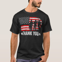 Drôle militaire US Drapeau Vêtements Merci América