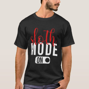 T-shirt Drôle mode de fente pour devis couché sur le Cool