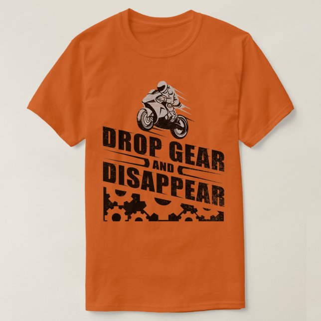 T-shirt Drôle Moto Riders Cadeau Pour Moto Biker M (Design devant)