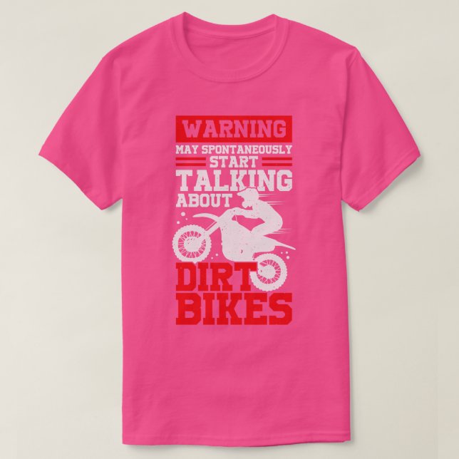 T-shirt Drôle Motocross Dirt Bike Rider Cadeau (Design devant)