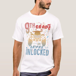 T-shirt Drôle Niveau 9ème année Terminé