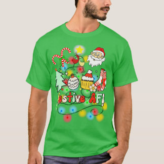 T-shirt Drôle Noël Af