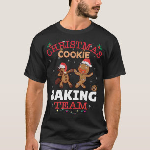 T-shirt Drôle Noël Chocolat pain d'épices biscuit Bakin