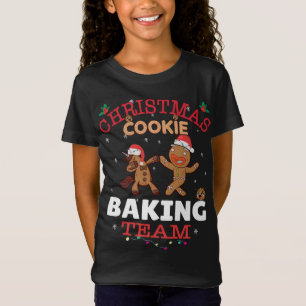 T-Shirt Drôle Noël Chocolat pain d'épices biscuit Bakin