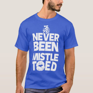 T-shirt Drôle Noël Noël Noël Noël Mistletoe Kissing Origin