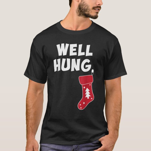 T-shirt Drôle Noël sale Stocker bien serré (Devant)