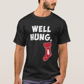 T-shirt Drôle Noël sale Stocker bien serré