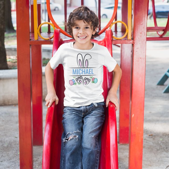 T-shirt Drôle Nom lapin de Pâques Personnalisé (Créateur téléchargé)