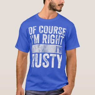 T-shirt Drôle Nom Personnalisé Bien Sûr Im Droite Im Rus