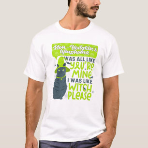 T-shirt Drôle non Hodgkin's Lymphoma Mine sorcière S'il