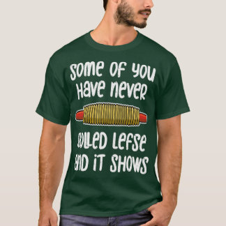 T-shirt Drôle Norvégien À Gauche Roulante À Gauche Faisant