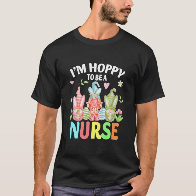 T-shirt Drôle Nourriture Gnomes Jour de Pâques Oeufs De La (Devant)