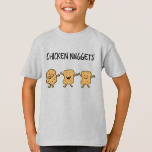 T-shirt Drôle Nuggets de poulet