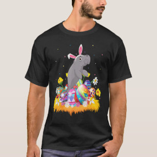 T-shirt Drôle OEuf de Pâques mignonne Manate dimanche de P