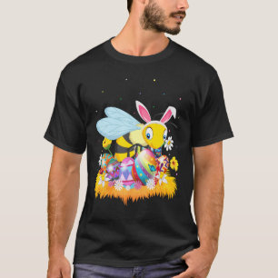T-shirt Drôle OEuf de Pâques mignonne Wasp dimanche de Pâq