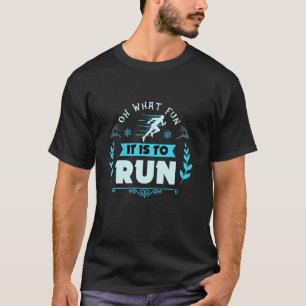 T-shirt Drôle Oh Quel Amusement C'Est De Diriger Cross Cou