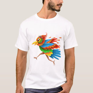 T-shirt .Drôle oiseau