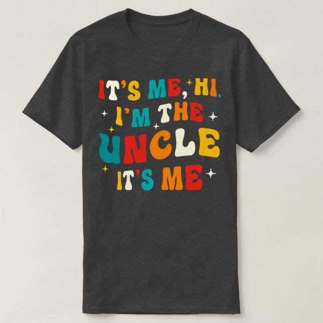 T-shirt Drôle Oncle Cadeaux Cool Oncle (Design devant)
