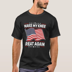 T-shirt Drôle Opération du Genou Cassé Récupérer Rendre Mo