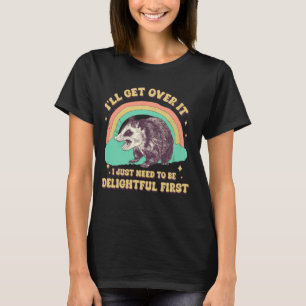T-shirt Drôle Opossum Tee Dramatique Mais Charmante Trash 