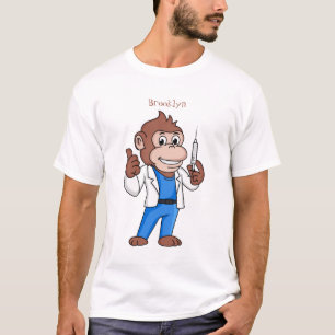 T-shirt Drôle orangoutan dessinateur docteur
