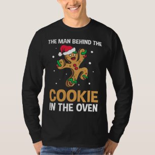 T-shirt Drôle Pain d'épices Noël Sexe Révélation Pour Papa