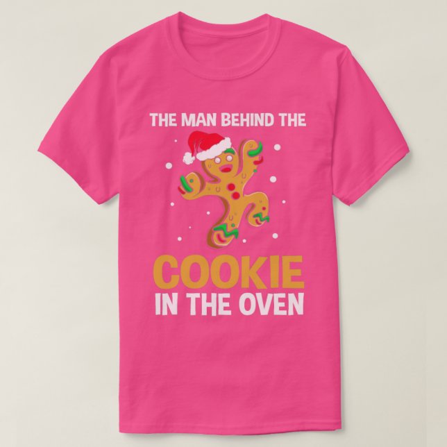 T-shirt Drôle Pain d'épices Noël Sexe Révélation Pour Papa (Design devant)