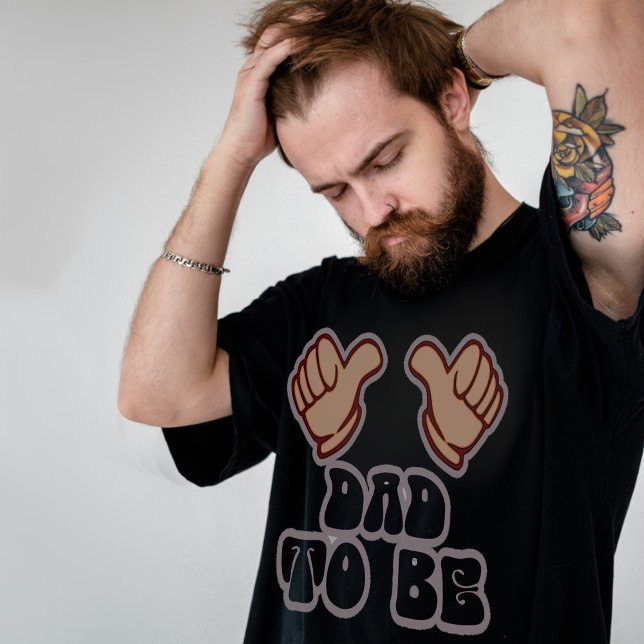 T-shirt Drôle papa d'être (Créateur téléchargé)