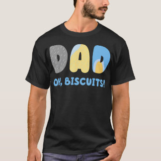 T-shirt Drôle Papa Hate Biscuits Correspondant Chemise Pou